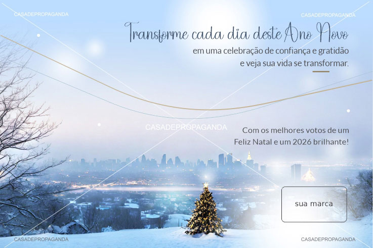 Cartão de Natal Mirante