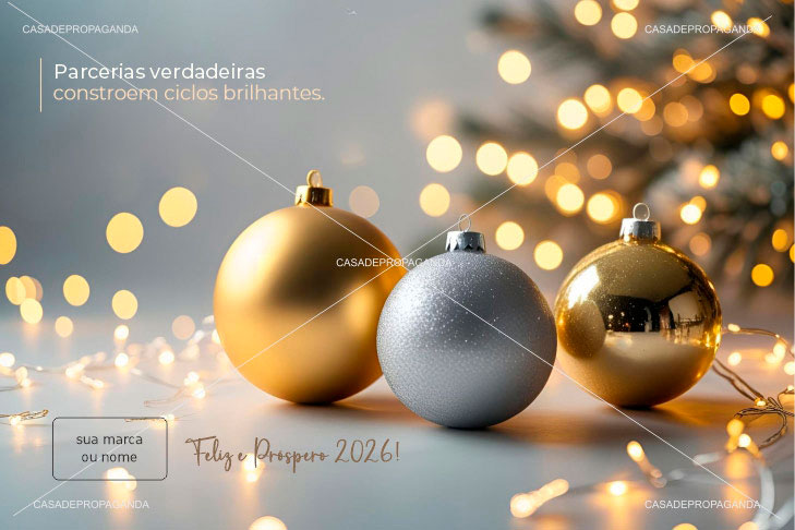 Cartão Natal Parcerias