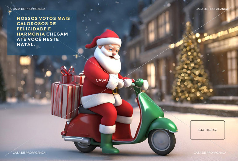 Cartão Natal Delivery