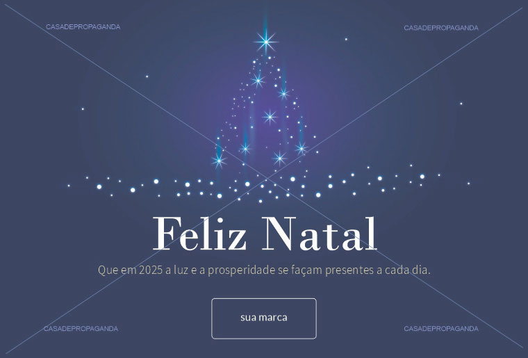 Cartão de Natal Anoitecer