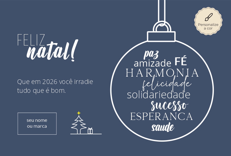 Cartão Bola Flat Design