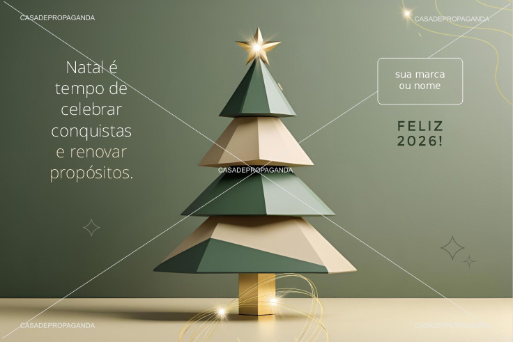 Cartão Natal Empresa Propósitos