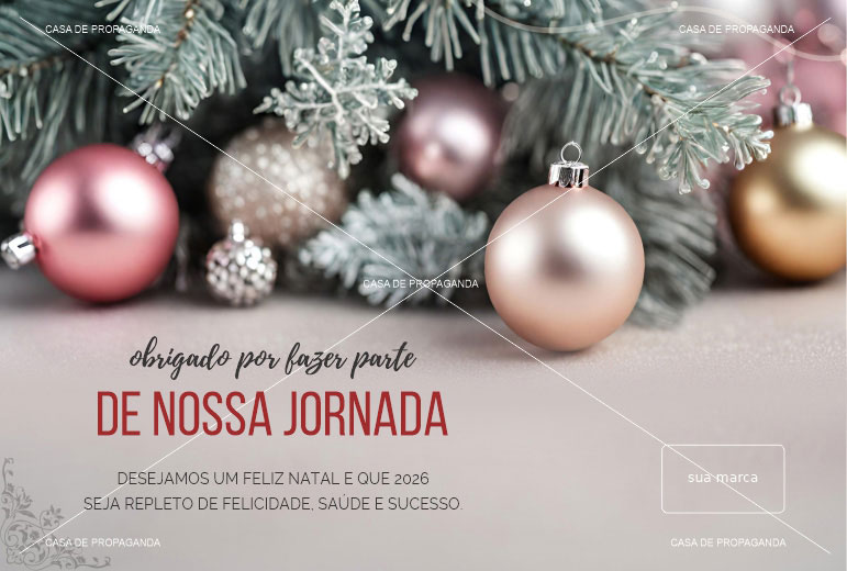 Cartão Natal Empresas Jornada