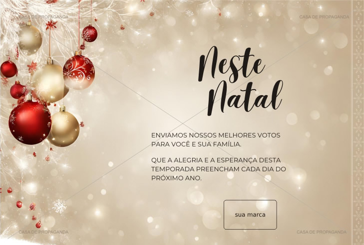 Cartão Natal Magnífico