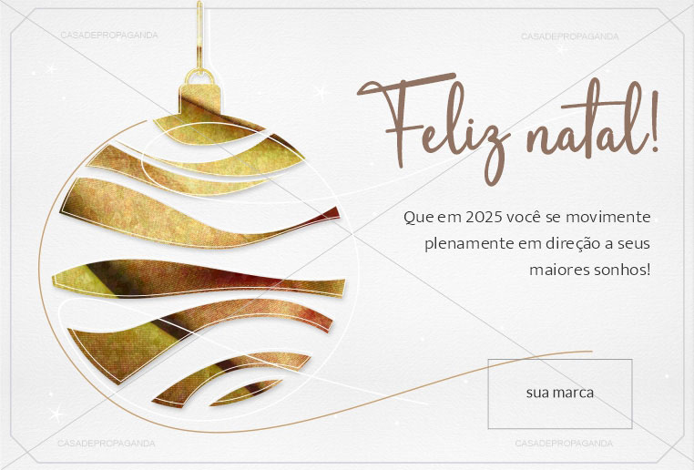 Cartão Natal Movimento